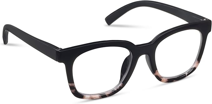 Peepers by PeeperSpecs Women's to The Max Square Blue Light Blocking Reading Glasses