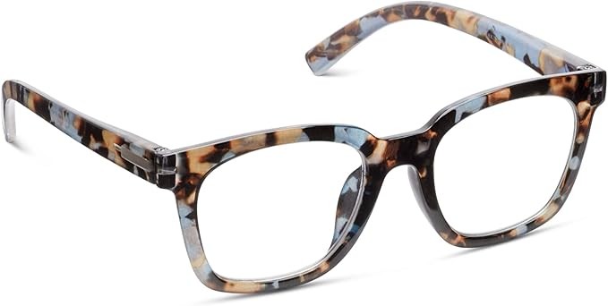Peepers by PeeperSpecs Women's to The Max Square Blue Light Blocking Reading Glasses